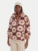 Bluzy damskie - Billabong Polar Time Off EBJPF00112 Brązowy Relaxed Fit - miniaturka - grafika 1