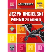 Książki do nauki języka angielskiego - Minecraft. Język angielski. Megazadania 12+ - miniaturka - grafika 1