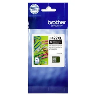 Tusz Oryginalny Brother LC-422 XL BK (LC422XLBK) (Czarny) - Tusze oryginalne - miniaturka - grafika 1