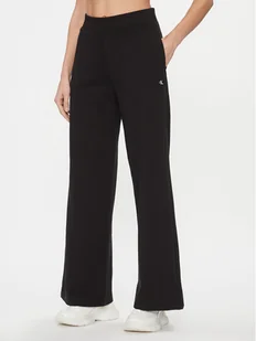 Calvin Klein Jeans Spodnie dresowe Ck Embro Badge Knit Pant J20J222597 Czarny Regular Fit - Spodnie sportowe damskie - miniaturka - grafika 1