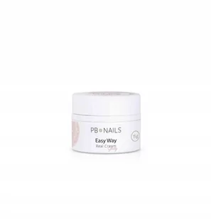 PB Nails, Żel Easy Way, Real Cream Glossy, 15g - Utwardzacze do paznokci - miniaturka - grafika 1