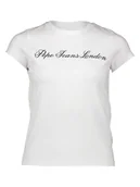 Koszulki i topy damskie - Pepe Jeans Koszulka w kolorze białym - miniaturka - grafika 1