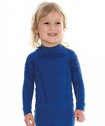 Odzież sportowa dziecięca - Bluza termoaktywna dla chłopca Brubeck Thermo LS13660 niebieski - miniaturka - grafika 1