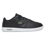 Sneakersy damskie - Obuwie sportowe LACOSTE T-BASE 48SFA0125-312 - miniaturka - grafika 1