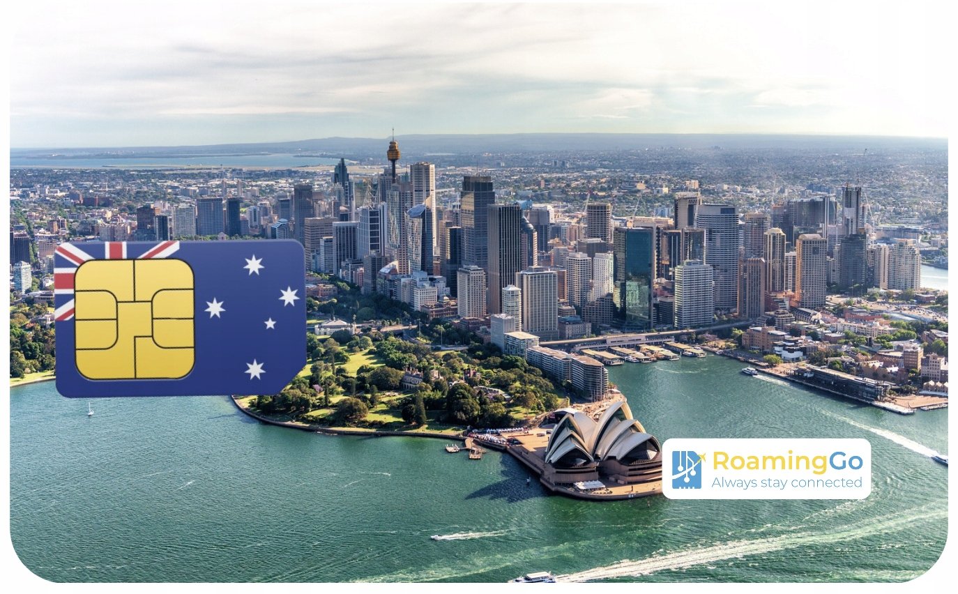Internet na kartę sim Australia- Roaming Australia 10GB