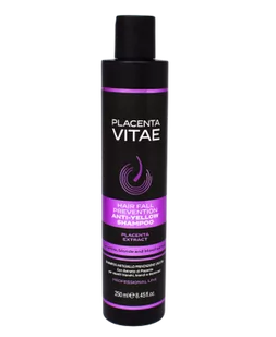 Szampon Fioletowy do Wlosów Blond, Siwe Włosy, Przeciw Wypadaniu, Placenta 250ml - Made in Italy - Szampony do włosów - miniaturka - grafika 1