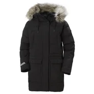 Płaszcze damskie - Damski Płaszcz ocieplany HELLY HANSEN W REGINA 53500_990 – Czarny - miniaturka - grafika 1