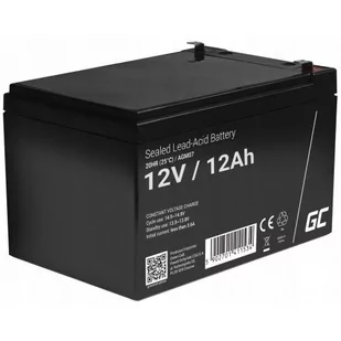 Green Cell akumulator żelowy AGM 12V 12Ah AGM07 - Baterie do zasilaczy awaryjnych UPS - miniaturka - grafika 4