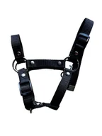 Maskotki i pluszaki - Regulowany czarny kantar dla Hobby Horse - miniaturka - grafika 1