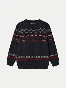 Mayoral Sweter 4344 Szary Regular Fit - Swetry dla chłopców - miniaturka - grafika 1