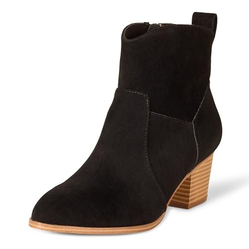 Amazon Essentials Botki damskie westernowe, Czarny, 13 US