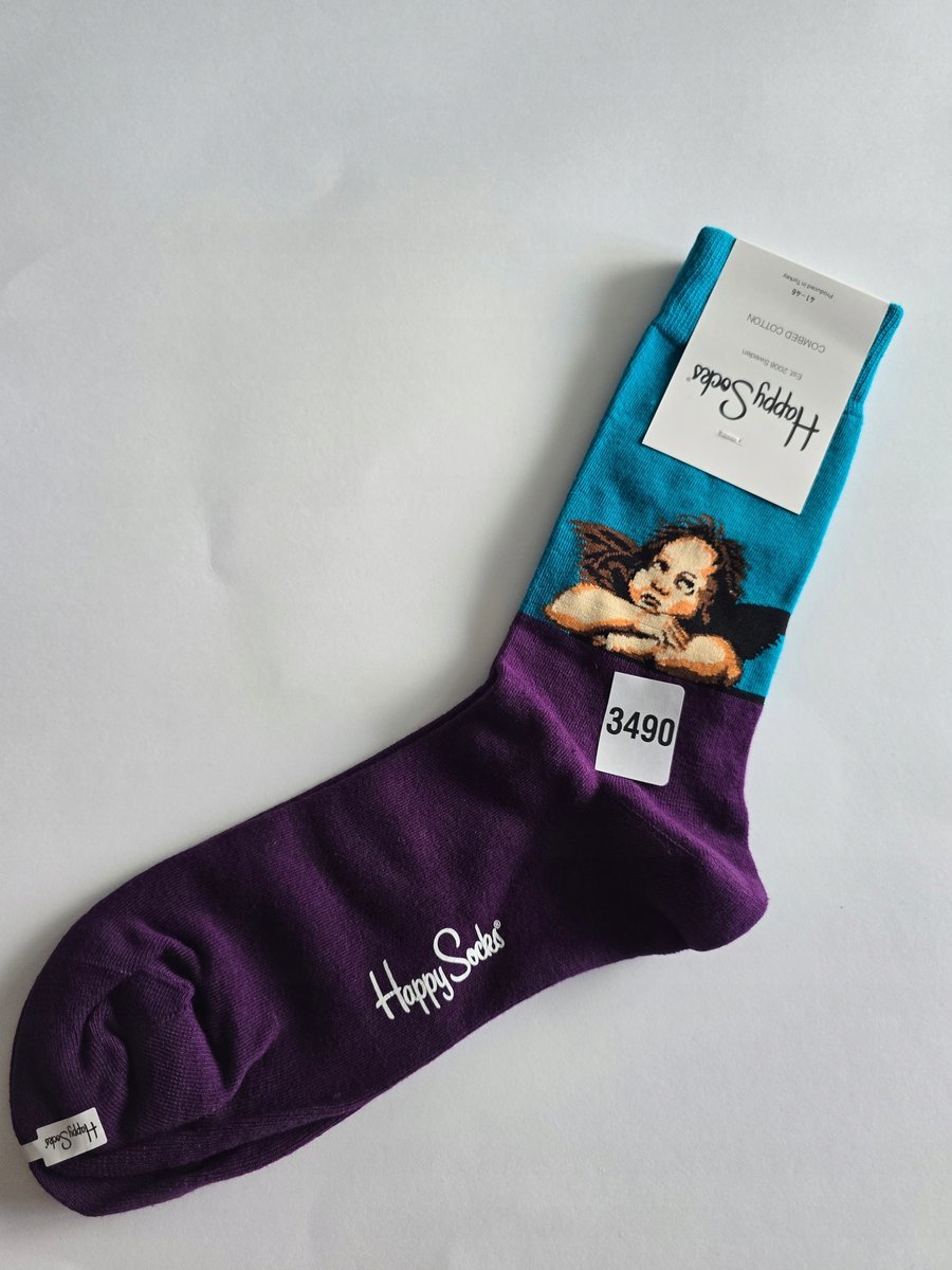 Kolorowe skarpety Happy Socks unisex rozmiar 41-46 (3490)