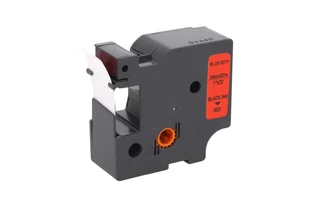 Zamiennik taśmy DYMO D1 53717 24mm czarny/czerwona - Etykiety do drukarek - miniaturka - grafika 1