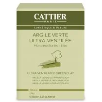 Cattier (kosmetyki) GLINKA ZIELONA W PROSZKU DO TWARZY I CIAŁA EKO 250 g - BP_9558 - Kremy do twarzy - miniaturka - grafika 4