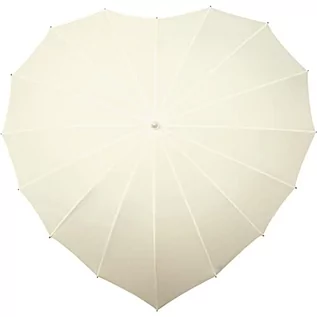 Parasole - Impliva impliva serce parasol z ochroną przed promieniami UV  biaława LR-8-OFFWHITE - grafika 1