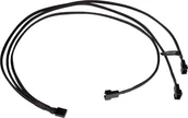Chłodzenie wodne - Alphacool Alphacool Y-Splitter 4-Pin auf 3x 4-Pin PWM 60cm - schwarz 18681 - miniaturka - grafika 1