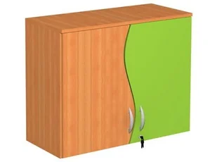 Nadstawka wysoka do szaf Fala o szer. 800 mm - Meble do szkół i przedszkoli - miniaturka - grafika 1