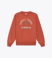 Bluzy męskie - felpa uomo diadora 502.182429 sweatshirt vrew legacy marrone terra cotta - miniaturka - grafika 1