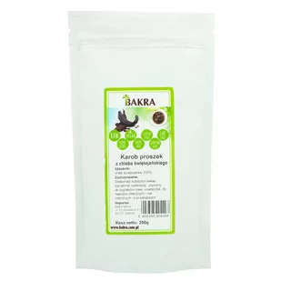 Karob proszek z Chleba Świętojańskiego 200g (Bakra) - Mąka - miniaturka - grafika 1