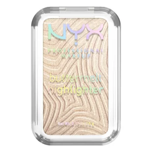NYX Professional Makeup Buttermelt Rozświetlacz 05 Bright & Butta - Rozświetlacze do twarzy i ciała - miniaturka - grafika 1