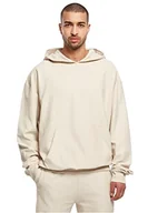 Bluzy męskie - Urban Classics Męska bluza z kapturem Rib Terry Boxy Hoody Softseagrass, XL, trawa soft seagrass, XL - miniaturka - grafika 1