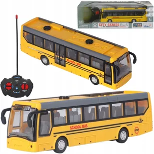 Szkolny autobus zdalnie sterowany akumulator ładowarka 9933-2 - Zabawki zdalnie sterowane - miniaturka - grafika 1