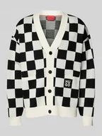 Swetry męskie - Kurtka z dzianiny z wyhaftowanym logo model ‘Skeeches’ - miniaturka - grafika 1