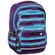 Plecaki szkolne i tornistry - All Out Blaby Summer Check Purple 138304 - miniaturka - grafika 1