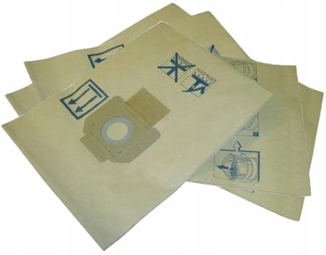 Worki Do Odkurzacza Nilfisk Attix 7 302001484 (5 sztuk) Filtrujące