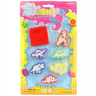 PIECZĄTKI DINOZAURY ZABAWKA DLA DZIECI - Zabawki kreatywne - miniaturka - grafika 1