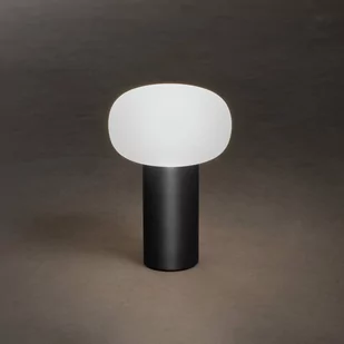 Konstsmide Stołowa LED Antibes IP54, akumulator, RGBW, czarna - Lampy ogrodowe - miniaturka - grafika 2
