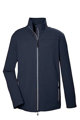 STOY Męska kurtka Powerstretch/kurtka polarowa – duże rozmiary STS 10 MN FLX JCKT, granatowa, 5XL, 43096-000