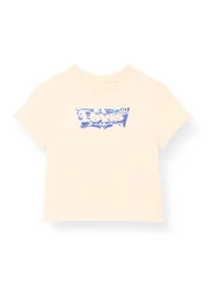 Koszulki dla dziewczynek - Levi's Kids Koszulka dziewczęca Lvg Oversize, Pale Brzoskwinia, 12 Lata - grafika 1