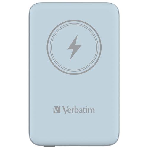 Verbatim Charge 'n' Go Magnetic Wireless 10000mAh niebieski
