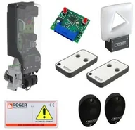 Zestawy do bram - ROGER Zestaw KIT TW90/600/HS/F BRUSHLESS 24V HIGH SPEED do bram przesuwnych do 600 kg - miniaturka - grafika 1