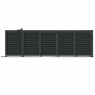 Brama przesuwna Kreta 4x1,5 m lewa automat Polbram - Bramy garażowe - miniaturka - grafika 1