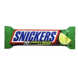 Baton Snickers Lime 42g Brazylia - Batoniki - miniaturka - grafika 1