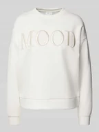 Bluzy damskie - Bluza z prążkowanymi wykończeniami model ‘REFLECT’ - miniaturka - grafika 1
