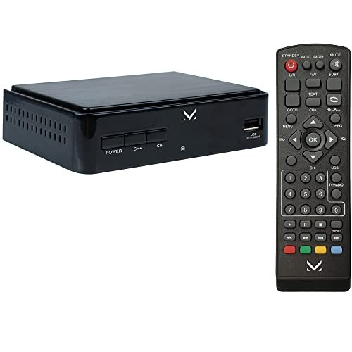 Decoder Digitale (Dec-665Hd) Terrestre Dvd-T-T2 Hdmi Usb Hevc Main 10