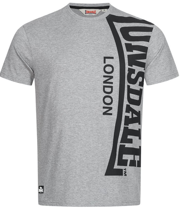T-shirt Lonsdale HOLYROOD szary-XL