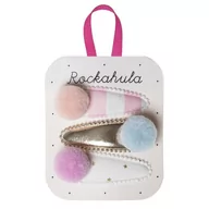 Ozdoby do włosów - Rockahula Kids - 3 Spinki do Włosów Bonbon Pom Pom - miniaturka - grafika 1