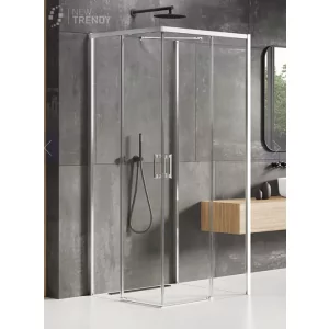New Trendy K-0898 KABINA PRIME PROSTOKĄTNA PRZY$95CIENNA L 80x90x200 CZYSTE 6mm ACTIVE SHIELD - Kabiny prysznicowe - miniaturka - grafika 1