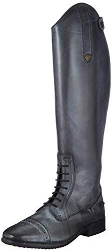 HKM 4417 buty do jazdy konnej Valencia, skórzane kozaki, krótkie/standardowe, 36-46