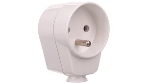 Elektro-Plast Gniazdo wtyczkowe AWA-GK biały 51.40 51.40/EPO - Osprzęt siłowy - miniaturka - grafika 1
