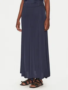 ViCOLO Spódnica maxi TD0004 Granatowy Regular Fit - Spódnice - miniaturka - grafika 1