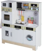 Zabawki AGD - Lupilu Kuchnia drewniana do zabawy Deluxe - miniaturka - grafika 1