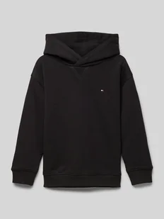 Bluza z kapturem i wyhaftowanym logo model ‘TIMELESS’ - Bluzy dla chłopców - miniaturka - grafika 1