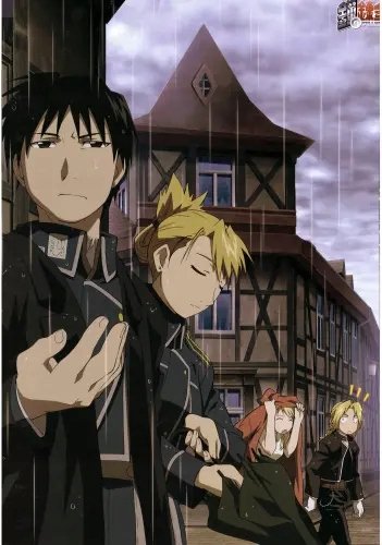 Plakat Fullmetal Alchemist fma_049 A3 (custom)