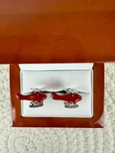 Spinki do mankietów i krawatów - SPINKI DO MANKIETÓW koszuli mankietu helikopter - miniaturka - grafika 1