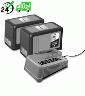 Kärcher Zestaw startowy Kärcher Battery Power+ 36/75 (+ 2x akumulator 7,5 Ah + ładowarka) 2.445-070.0 - Akumulatory do elektronarzędzi - miniaturka - grafika 2
